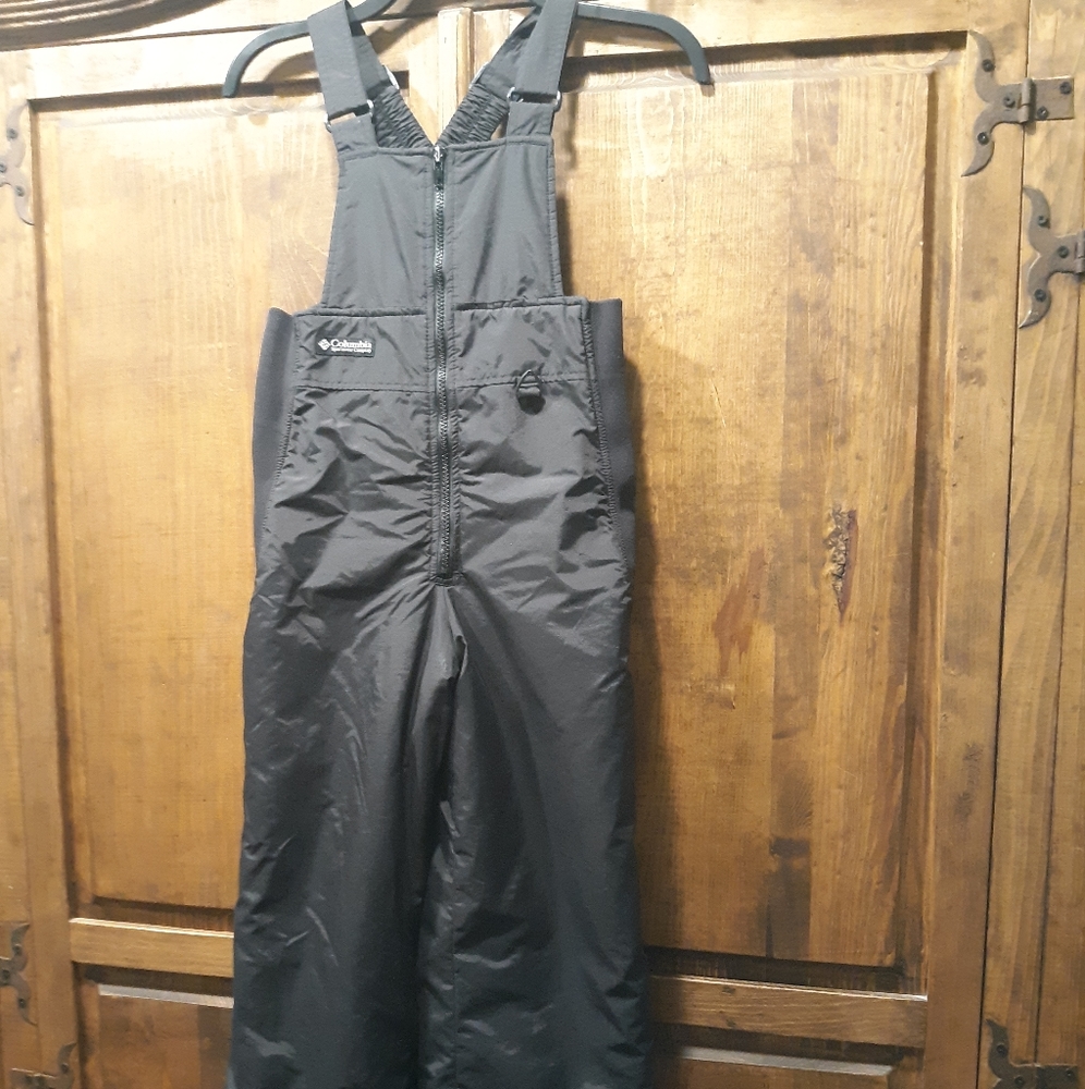 Girls Columbia snow bibs